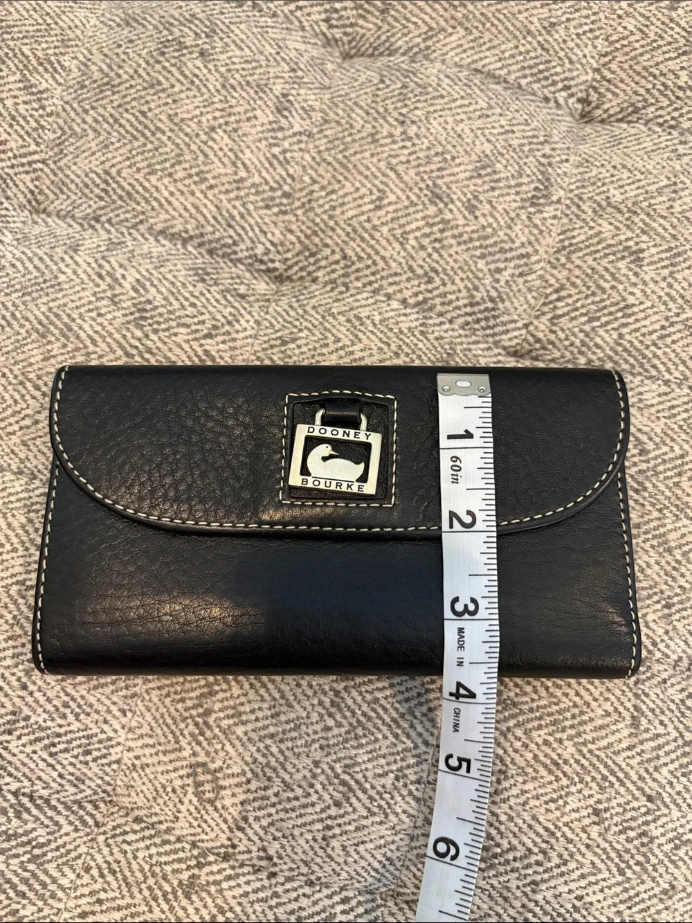 Dooney & Bourke pebbled leather wallet